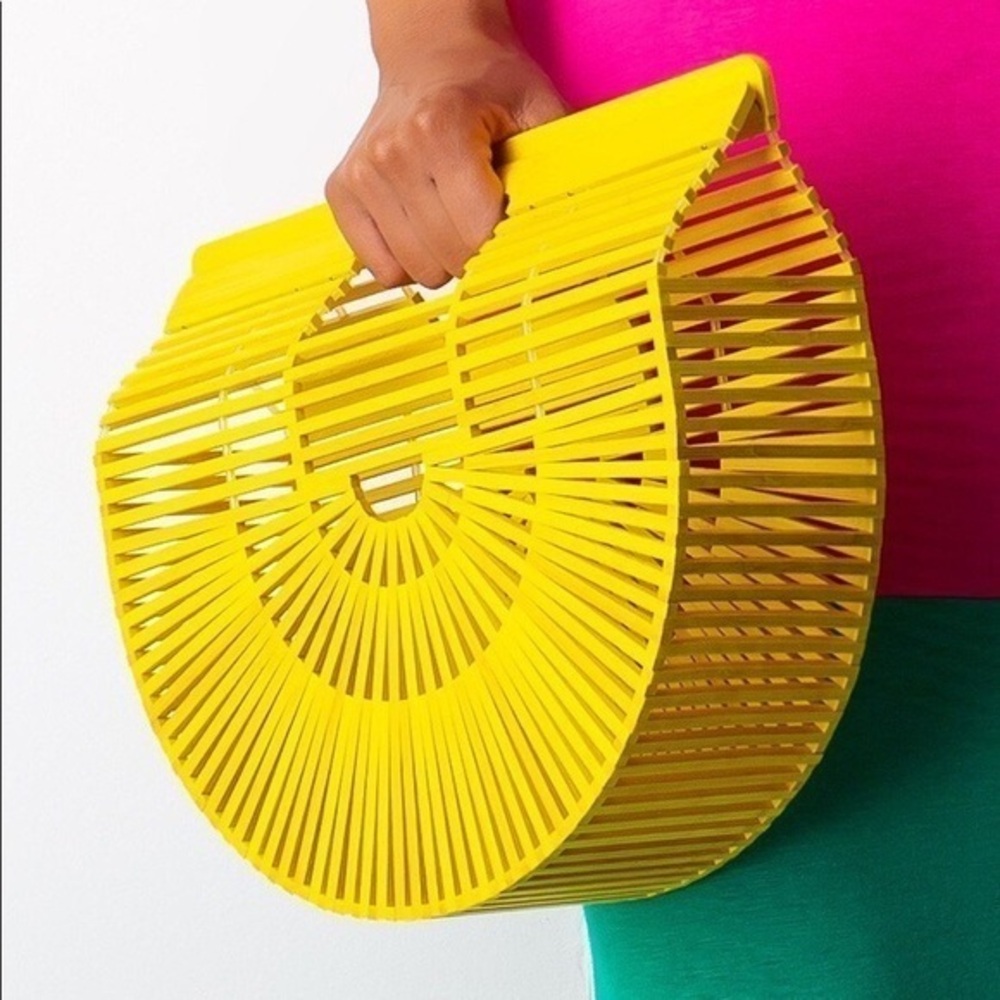 Large Bamboo Clutch